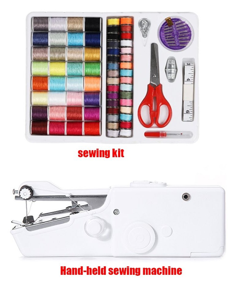 Mini Electric Sewing Machine Handheld - Портативная ручная швейная машинка для шитья