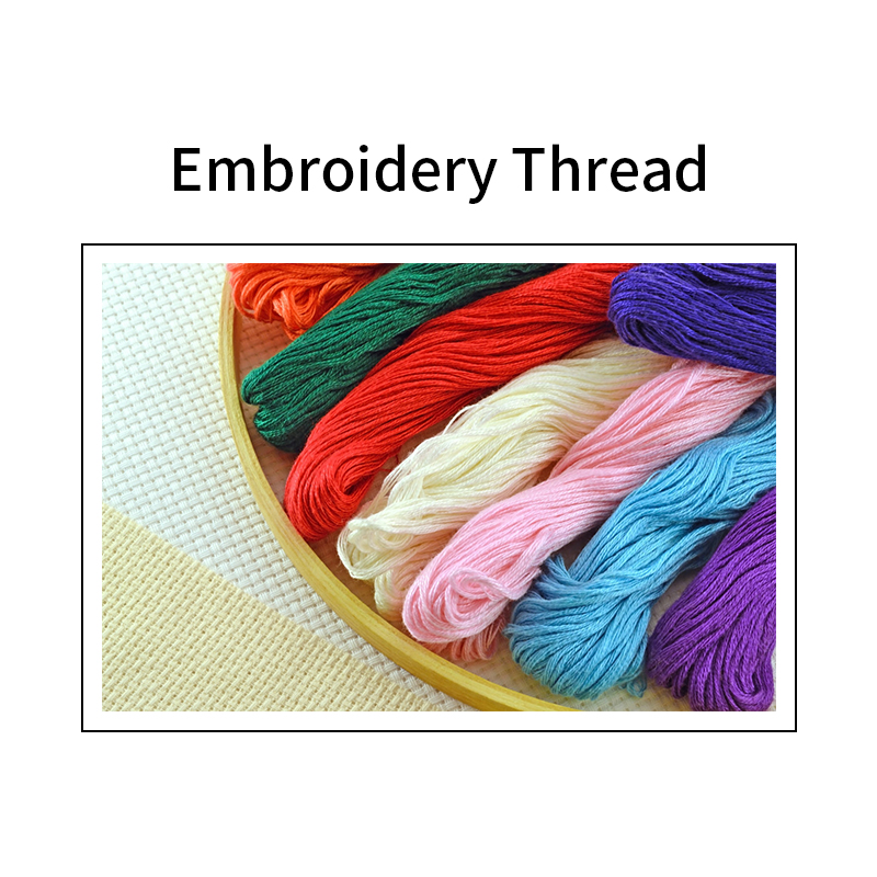 Набор для вышивки крестиком Jo – обзор и цена Cotton Embroidery Thread Skeins